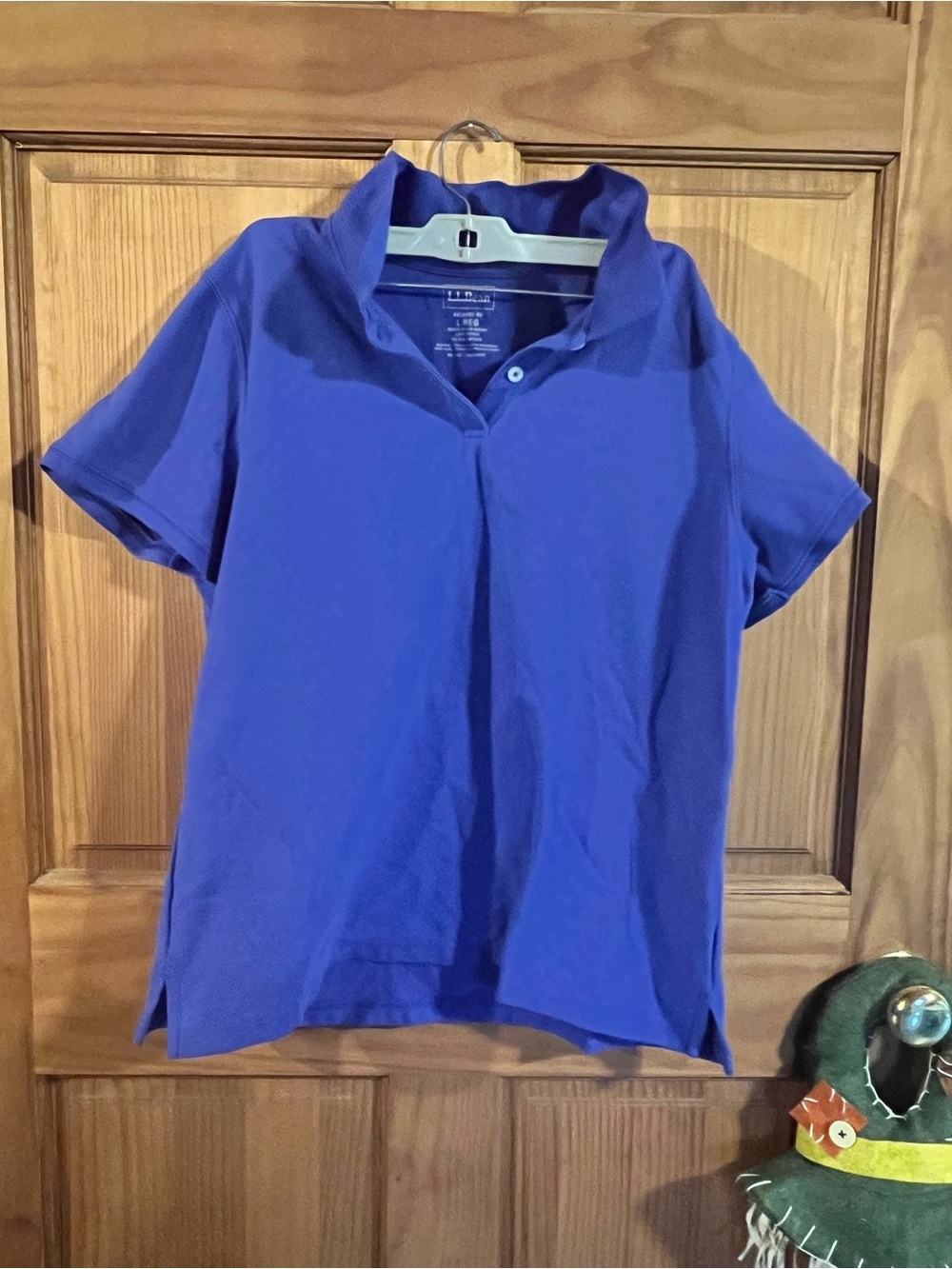 L.L. Bean Women's Polo in Royal Blue